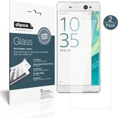 dipos I 2x Pantserfolie helder compatibel met Sony Xperia XA Ultra Beschermfolie 9H screen-protector