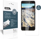 dipos I 2x Pantserfolie helder compatibel met Gigaset GS170 Beschermfolie 9H screen-protector