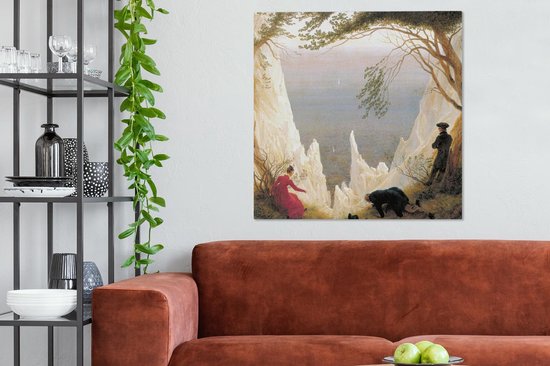Tableau Mural Caspar David Friedrich - Falaises De Craie Sur Rügen, Style Romantisme Allemand, Neuf