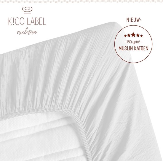 Protège-matelas KiCo Label 100% laine pour lit bébé 60x120 cm