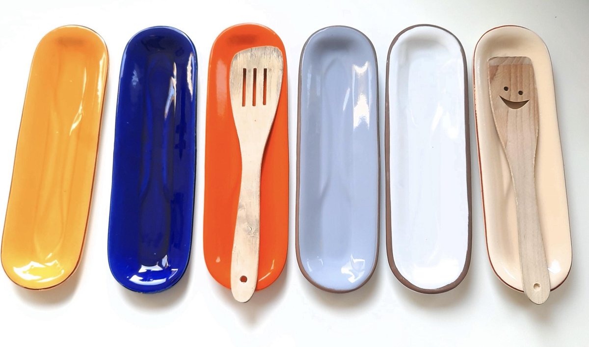 Lepelhouder van keramiek voor de keuken, kooklepelhouder