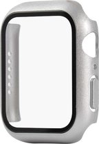 Mobigear Color Hardcase Hoesje voor Apple Watch Series 6 (44mm) - Zilver