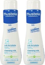 Mustela Baby Toiletmelk - Multi Pack - 2 x 200 ml