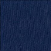 Bazzill Textuurpapier - Mono Canvas - 30.5x30.5cm - Admiral - 25 vellen