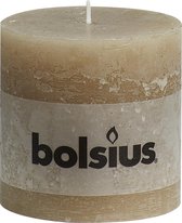 Bolsius Stompkaars Stompkaars 100/100 rustiek Pastelbeige