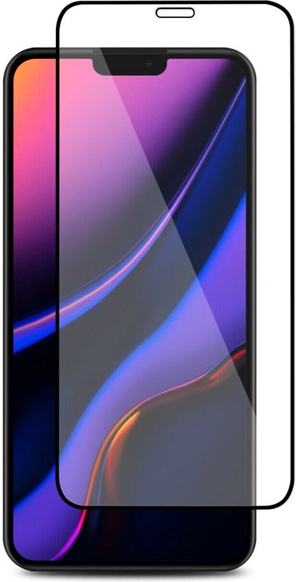 iPhone 11 Pro - Full Cover Screenprotector - Gehard Glas - Zwart