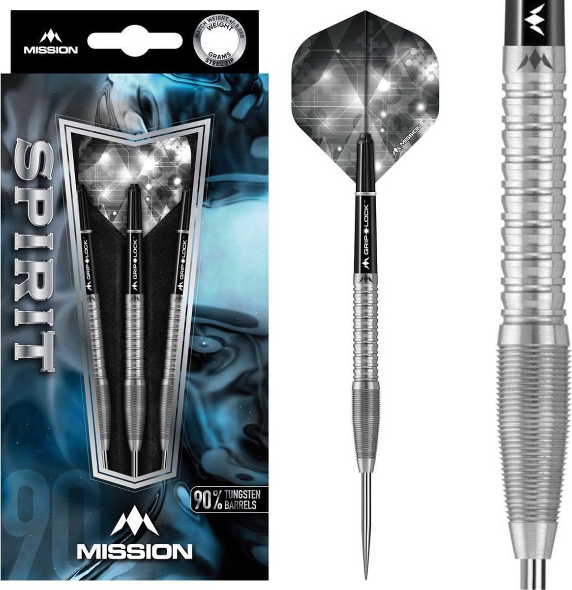 Mission Spirit M6 90% - Dartpijlen - 21 Gram