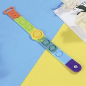 Pop it armband | rainbow | kids | 18 CM