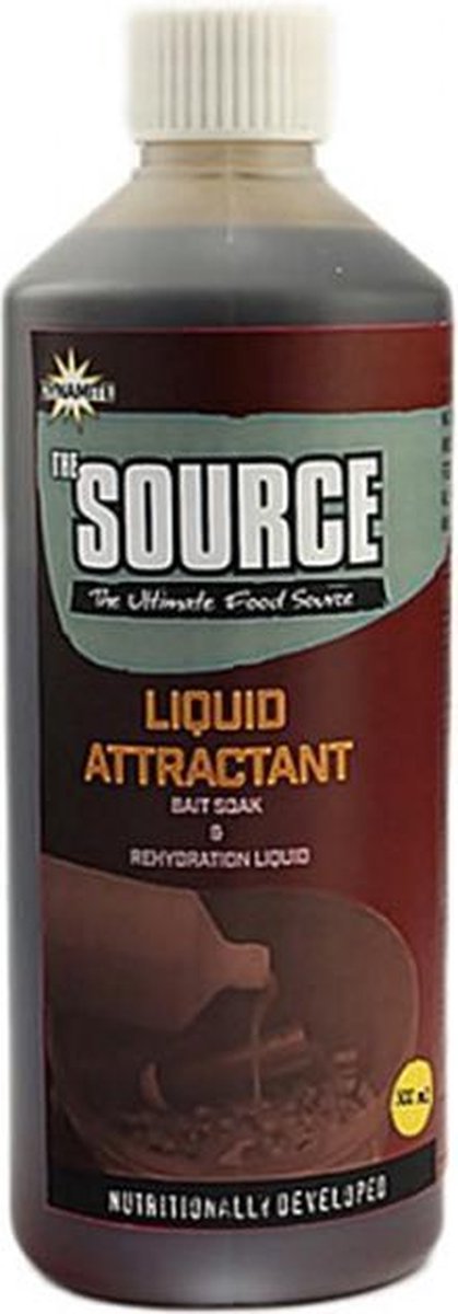 Dynamite Baits Source Liquid Attractant - 500ml - Bruin