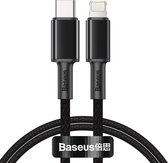 Baseus USB-C Baseus haute densité vers Apple Lightning PD 20W Zwart 2M