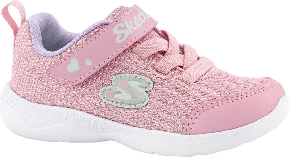 skechers Lichtroze sneaker Memory Foam - Maat 26