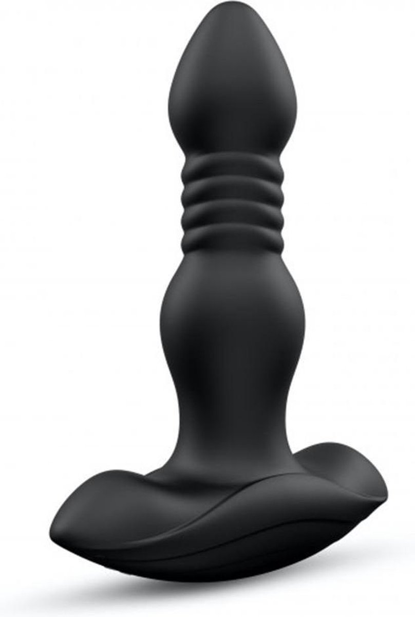 Goedkoopste Dorcel - Deep Stormer - Stotende Buttplug Met Afstandsbediening - Zwart