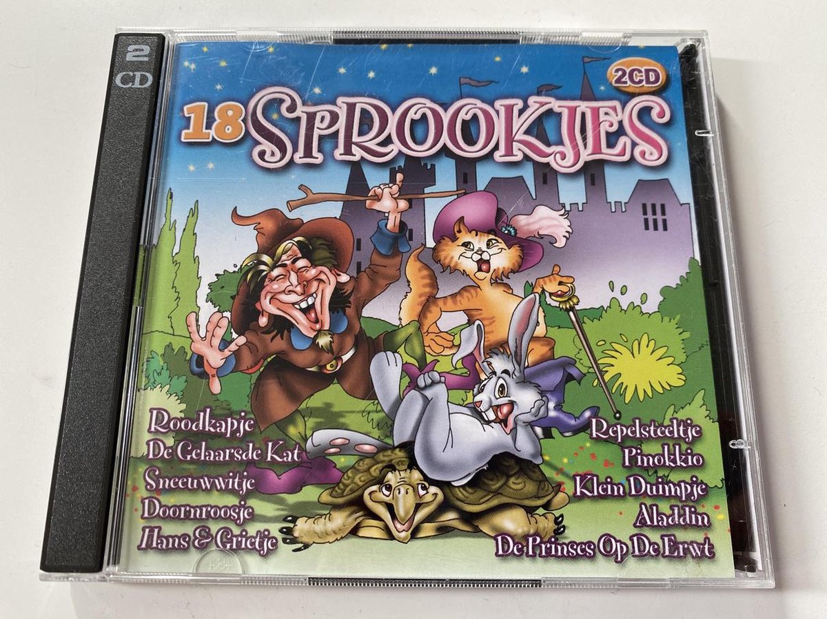 18 Sprookjes Luisterboek Cd