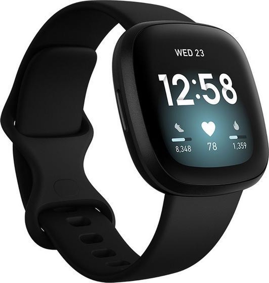 Fitbit Versa 3 - Smartwatch dames - Roze | bol.com