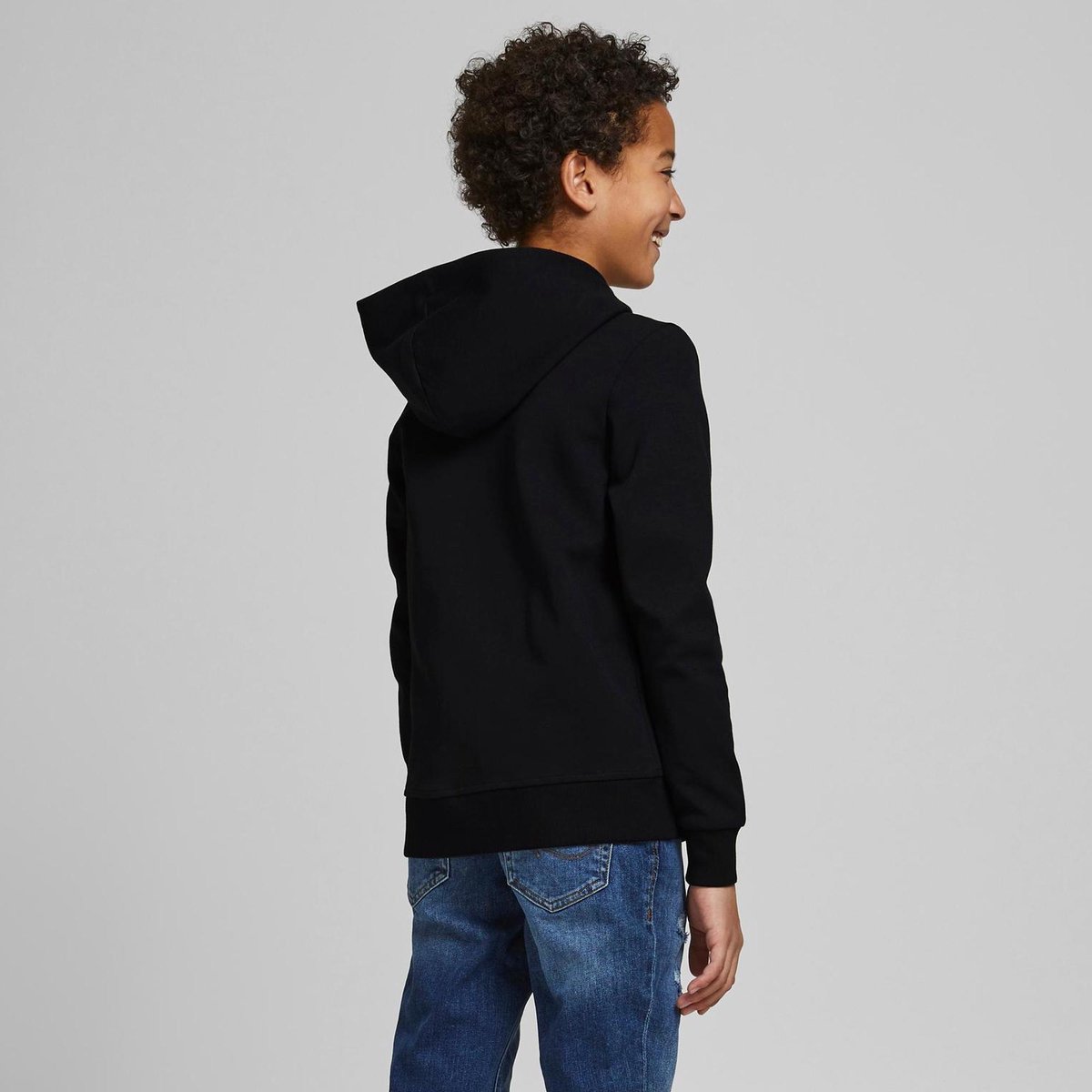 Felpa Con Cappuccio JACK&JONES JUNIOR JJLUKE: La Giacca Casual Più Comoda Per I Tuoi Bambini, Ideale Per La Primavera E L'autunno