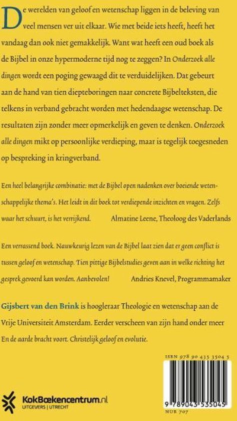 Onderzoek alle dingen