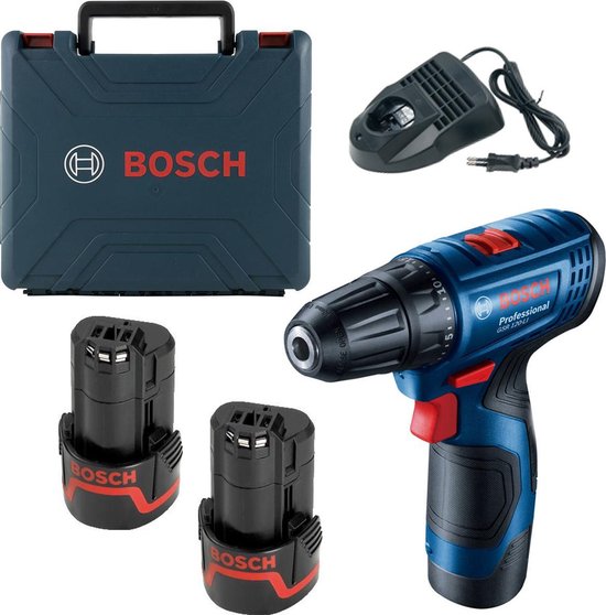 Bereiken insluiten beetje Bosch Professional Accu-boormachine GSR 120-LI - 12 V - Inclusief batterij  en lader | bol.com
