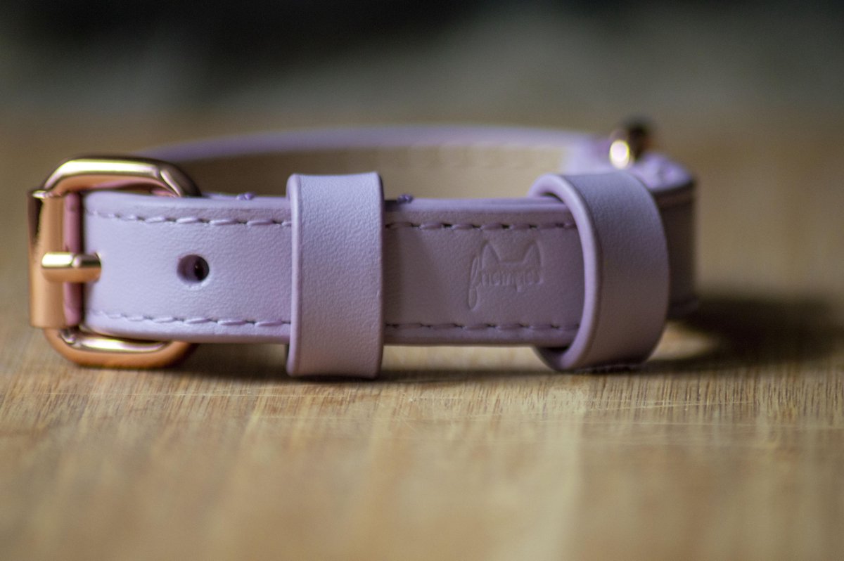 Friempieslceren halsband lilac | L