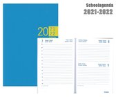 Brepols Schoolagenda 2021-2022 - Veneto-flexi - Blauw - 11.5 x 16.9 cm