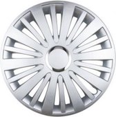 Wieldoppen Set Universeel 14 Inch Velgen 4 Stuks Falcon 14 Zilver