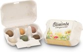 Blossoms Eierdoosje (met 6 zaadbommetjes per zak) (4 stuks!)