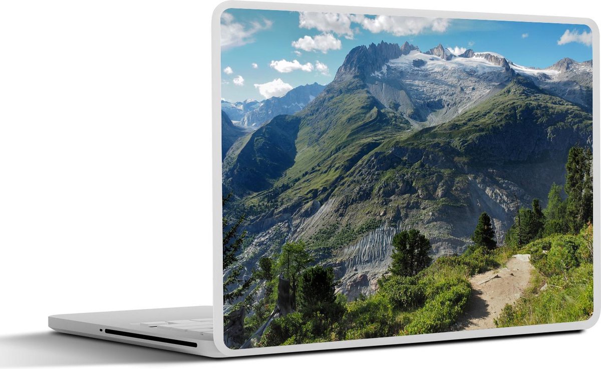 Afbeelding van product SleevesAndCases  Laptop sticker - 10.1 inch - Aardverschuiving in Zwisterland