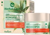 Farmona Herbal Care, Anti-rimpel crème , Hennep met plantaardige bio-retinol, dag en nacht gezicht crème, 50ml
