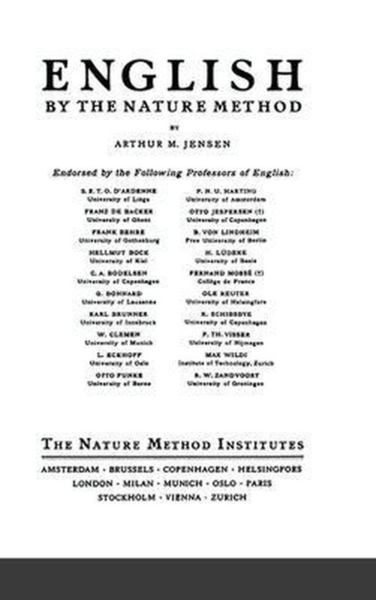 English by the Nature Method - cover
