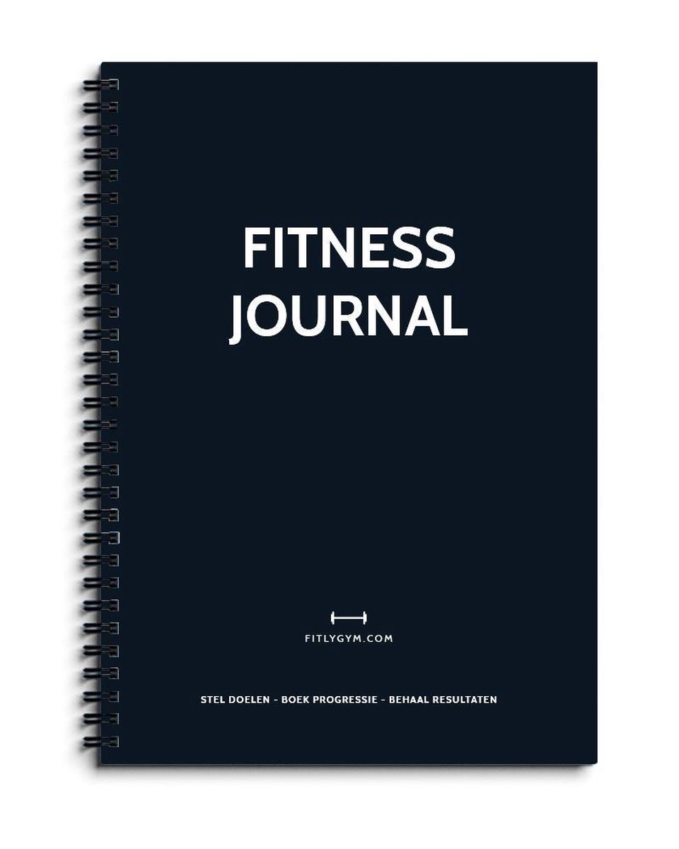 Planbooks - Fitness Journal - Workout Planner - Fitness Dagboek - Donker Blauw