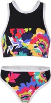 Bikini sport retro - Mutil color flowers 140-146