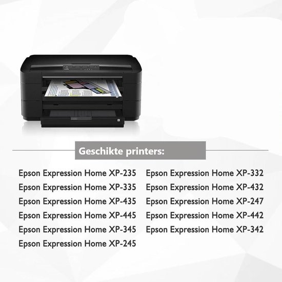 Inktcartridges Geschikt voor Epson 29XL | Multipack van 4
