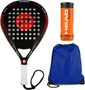 Pure2Improve - Padel racket - Rechet Jugador - Beginners Racket - inclusief rackettas en - padelballen