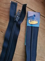 Sorbo Rits Nylon 60cm Blauw