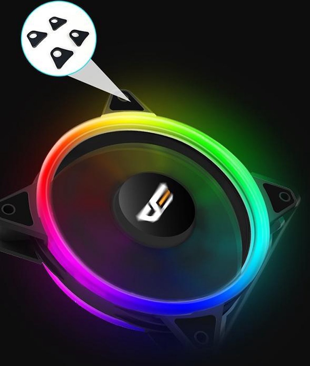 Pc Cooler Darkflash Dr12 Pro (Enkel, 120X120) - afbeelding 2