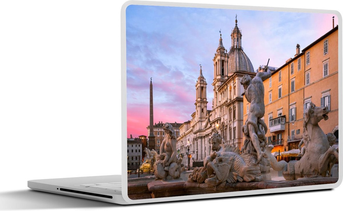 Afbeelding van product SleevesAndCases  Laptop sticker - 11.6 inch - Rome - Fontein - Neptunes