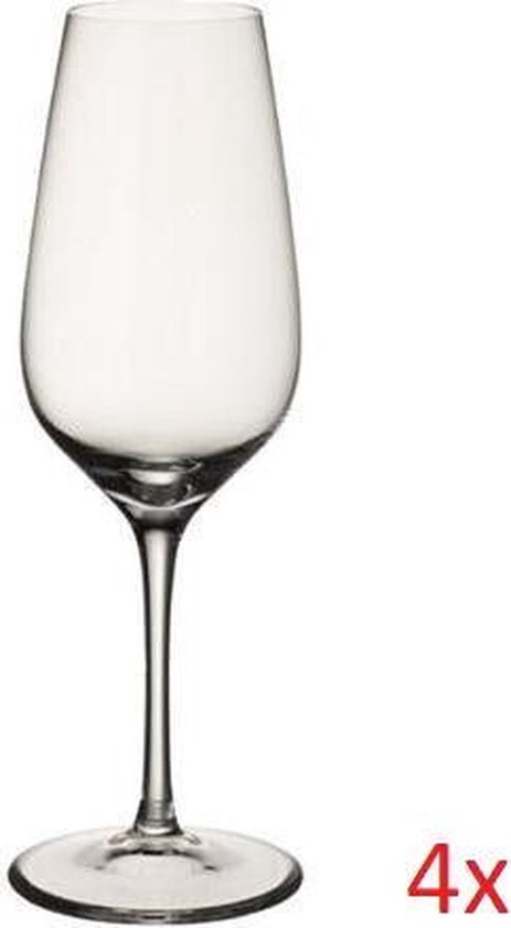 VILLEROY & BOCH - Entree - Champagneglas 0,25l 20,5cm s/4 | bol.com