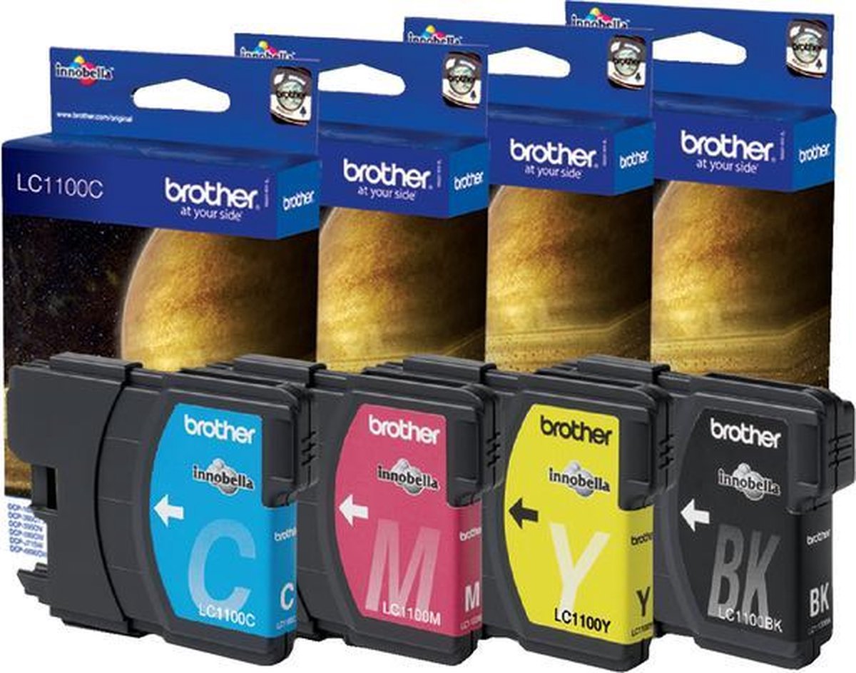 Cartouche D'encre Noire Brother BB-LC1100BK - Encre Originale, Neuf Sous Emballage