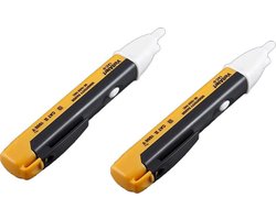 DW4Trading Voltage Spanningszoeker - Volt Stick Pen - 90-1000 Vac - Set van 2 Stuks