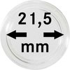 Afbeelding van het spelletje Lindner Hartberger muntcapsules Ø 21,5 mm (10x) voor penningen tokens capsules muntcapsule