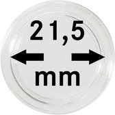 Lindner Hartberger muntcapsules Ø 21,5 mm (10x) voor penningen tokens capsules muntcapsule