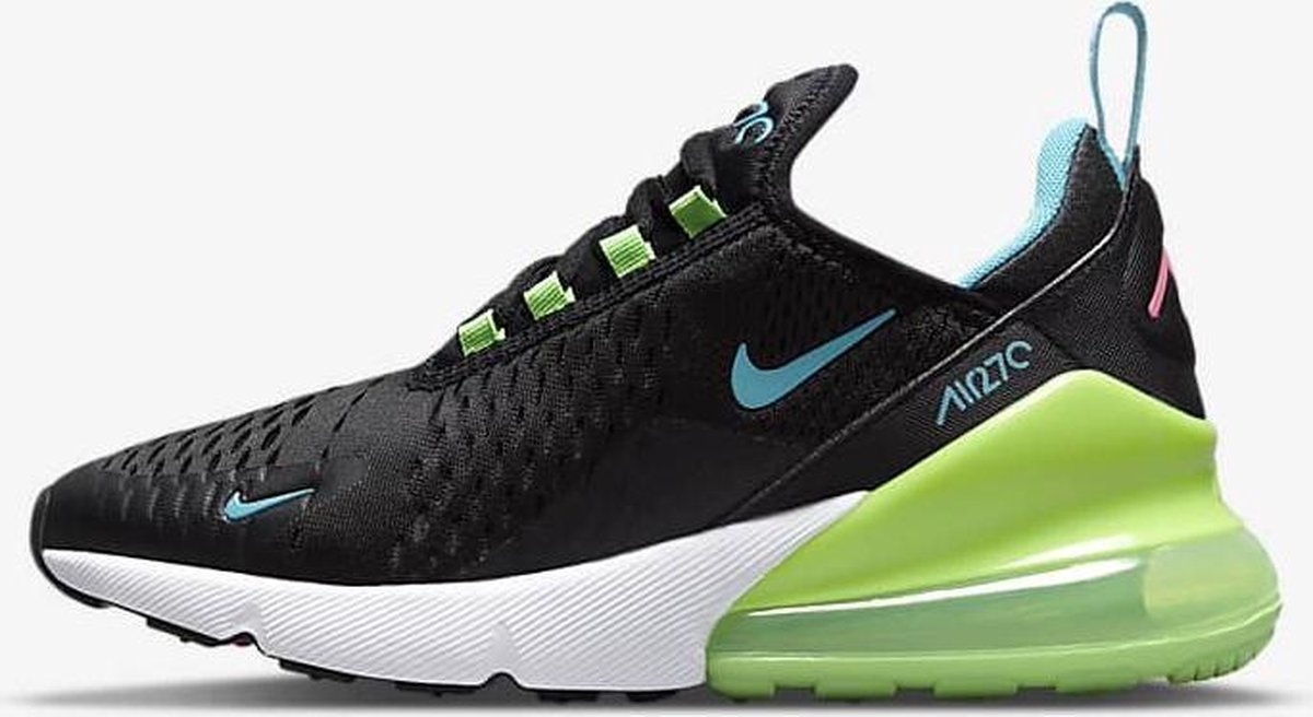 Nike Air Max 270 GS zwart-groen maat 39 | bol.com