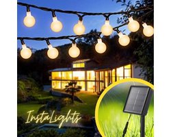 Sofisticade Instalights - Tuinverlichting op Zonne-Energie - 10 meter - 100 Lampjes - Lichtsnoer - Lampjes Slinger