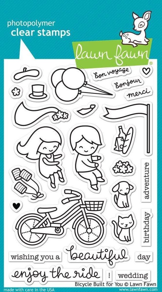 Bicycle Built For You Clear Stamps (LF1323)