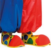 Carnival Toys Overschoenen Clown Polyester Geel/rood One-size