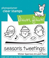 Winter Sparrows Clear Stamps (LF565)
