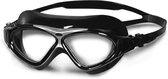 BTTLNS zwembril - transparante lenzen - zwembril zwembad en openwater - zwembril volwassenen - duikbril - Essovius 1.0 - zilver