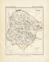 Historische kaart, plattegrond van gemeente Winterswijk in Gelderland uit 1867 door Kuyper van Kaartcadeau.com