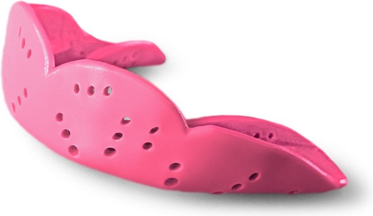 Sisu - Aero 1.6 - Bitje - Mondbeschermer / Gebitsbeschermer / Mouthguard - Maat L - Roze - Veilig & Comfortabel Gebitsbitje