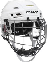 CCM - Tacks 310 - Combo - IJshockeyhelm - Wit - L - 57-62cm