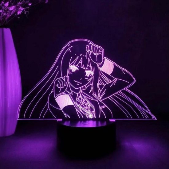 DawnLights - Yumeko Design - Kakegurui - 3D Lamp - Led Licht - Anime